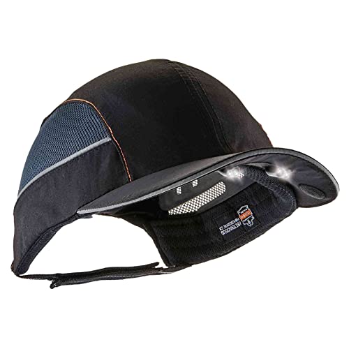 Algopix Similar Product 3 - Ergodyne  8960 Short Brim Blk Bump Cap