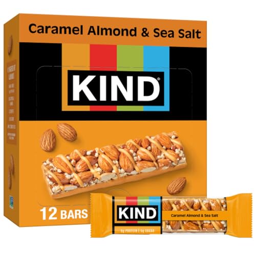 Algopix Similar Product 14 - KIND Nut Bars Caramel Almond  Sea