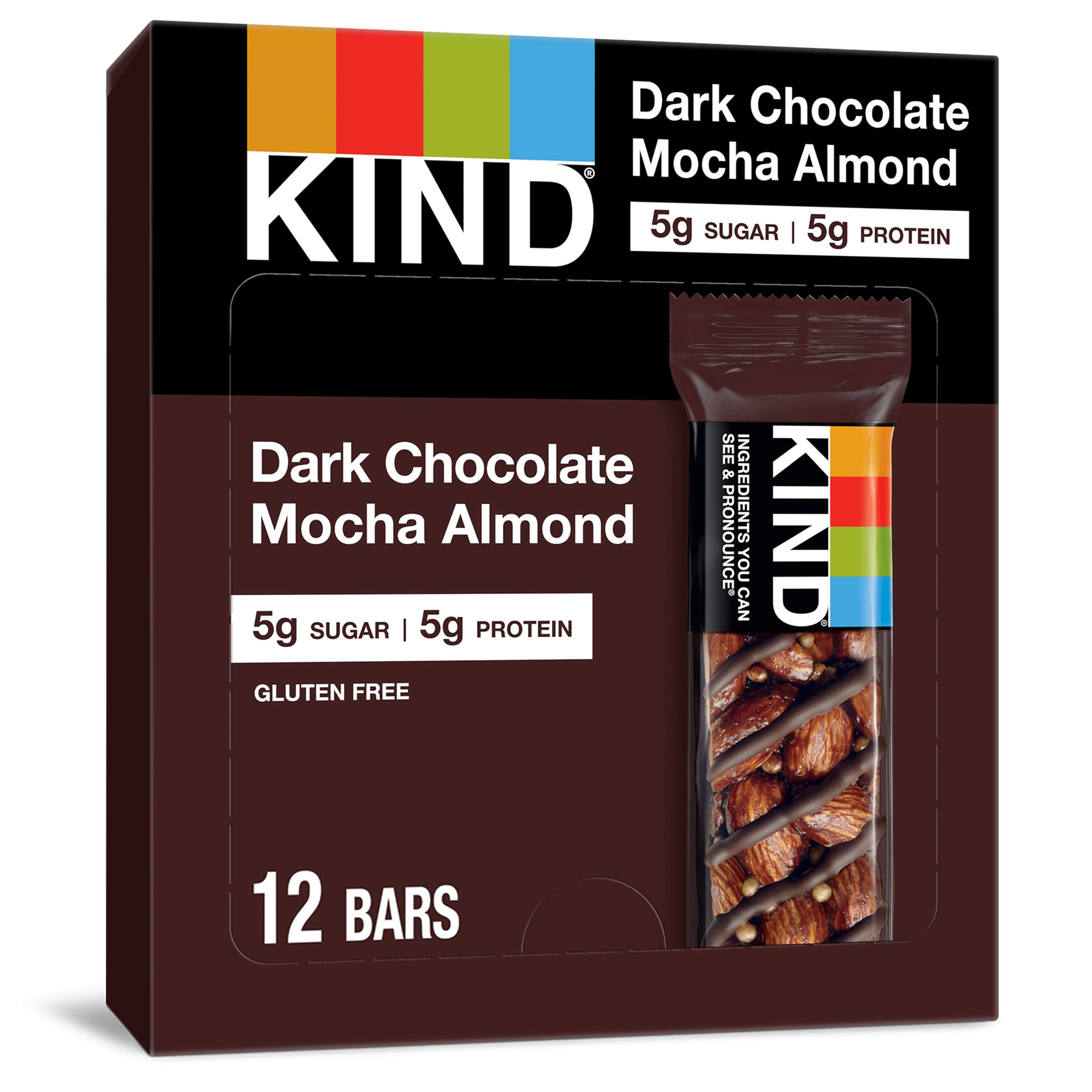 Algopix Similar Product 12 - KIND Bars Dark Chocolate Mocha Almond