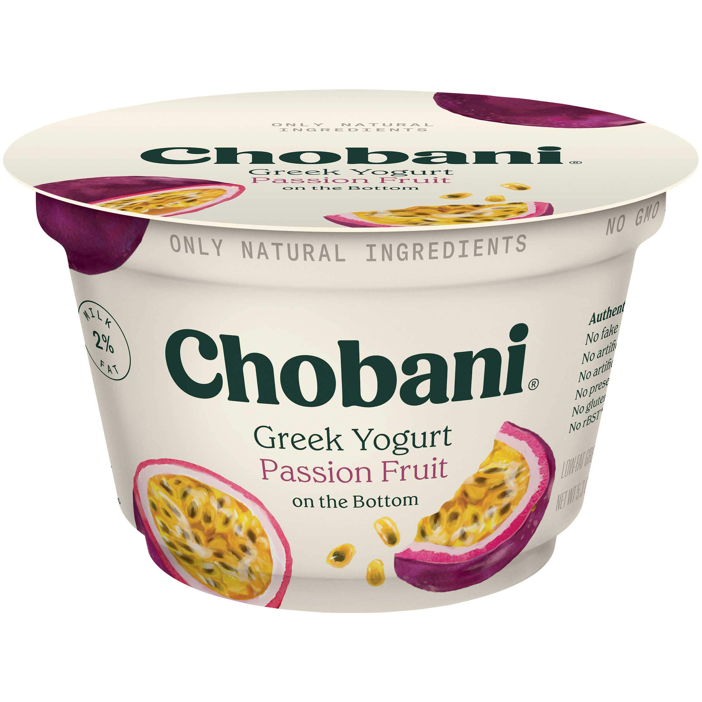 Algopix Similar Product 14 - Chobani Low Fat Passion Fruit Greek