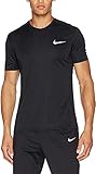 Algopix Similar Product 12 - Nike Mens Dry Miler Running Top Black
