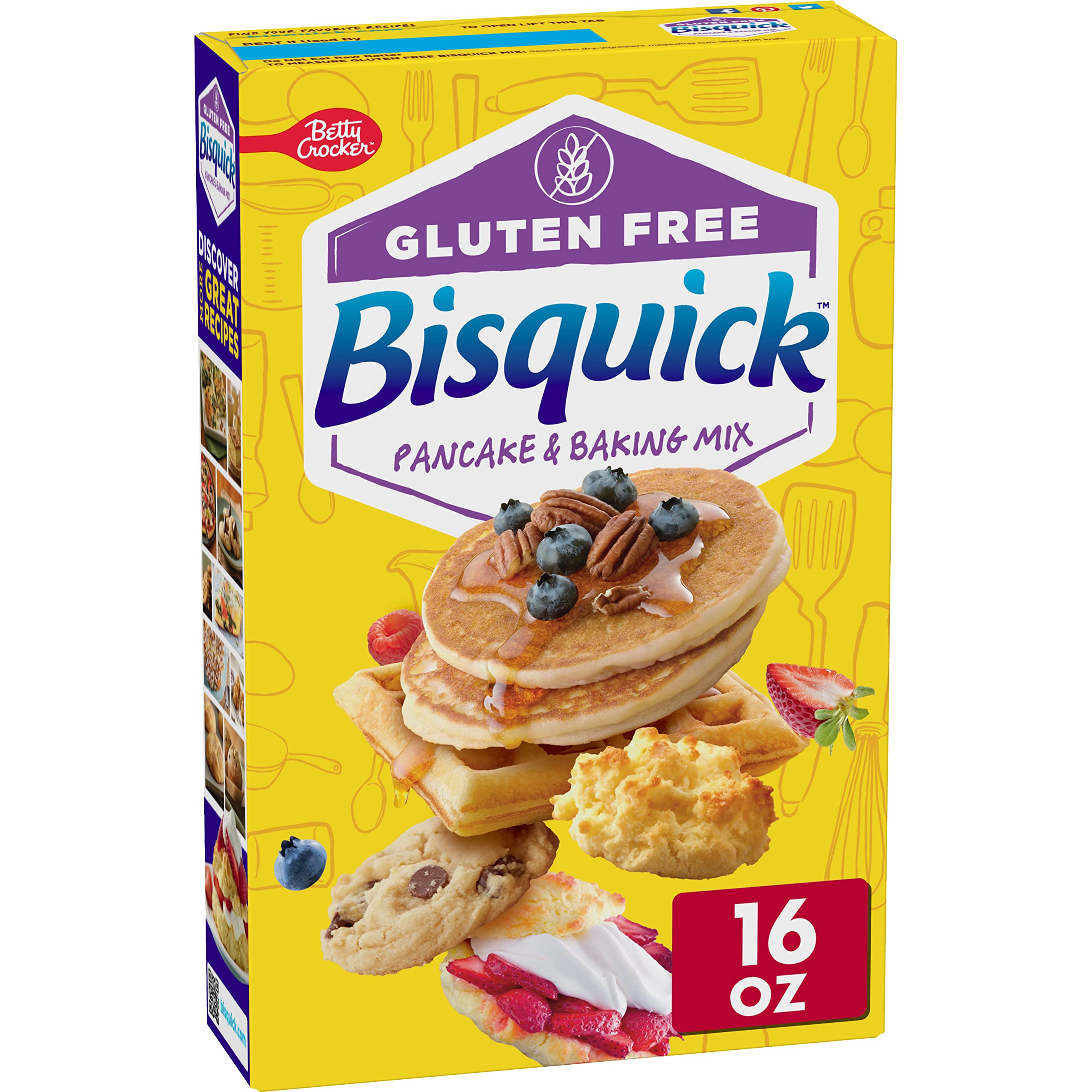 Algopix Similar Product 4 - Betty Crocker Bisquick Pancake  Baking