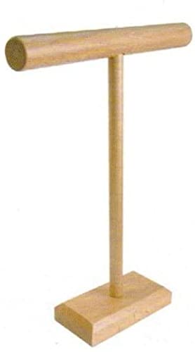 Algopix Similar Product 11 - Oak 1Bar Round Jewelery Displays by