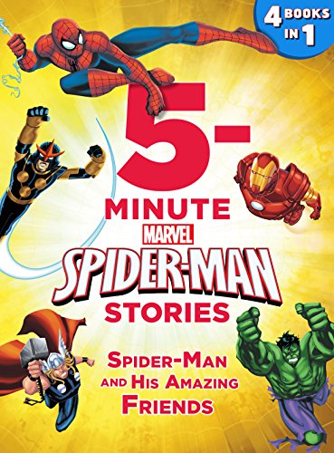 Algopix Similar Product 9 - 5Minute SpiderMan Stories SpiderMan