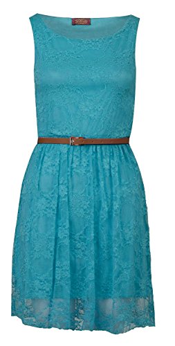 Algopix Similar Product 20 - Forever Womens Sleeveless Floral Lace