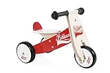Algopix Similar Product 2 - Janod Bikloon Red and White Little Ride