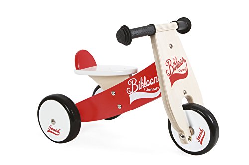 Algopix Similar Product 18 - Janod Bikloon Red and White Little Ride