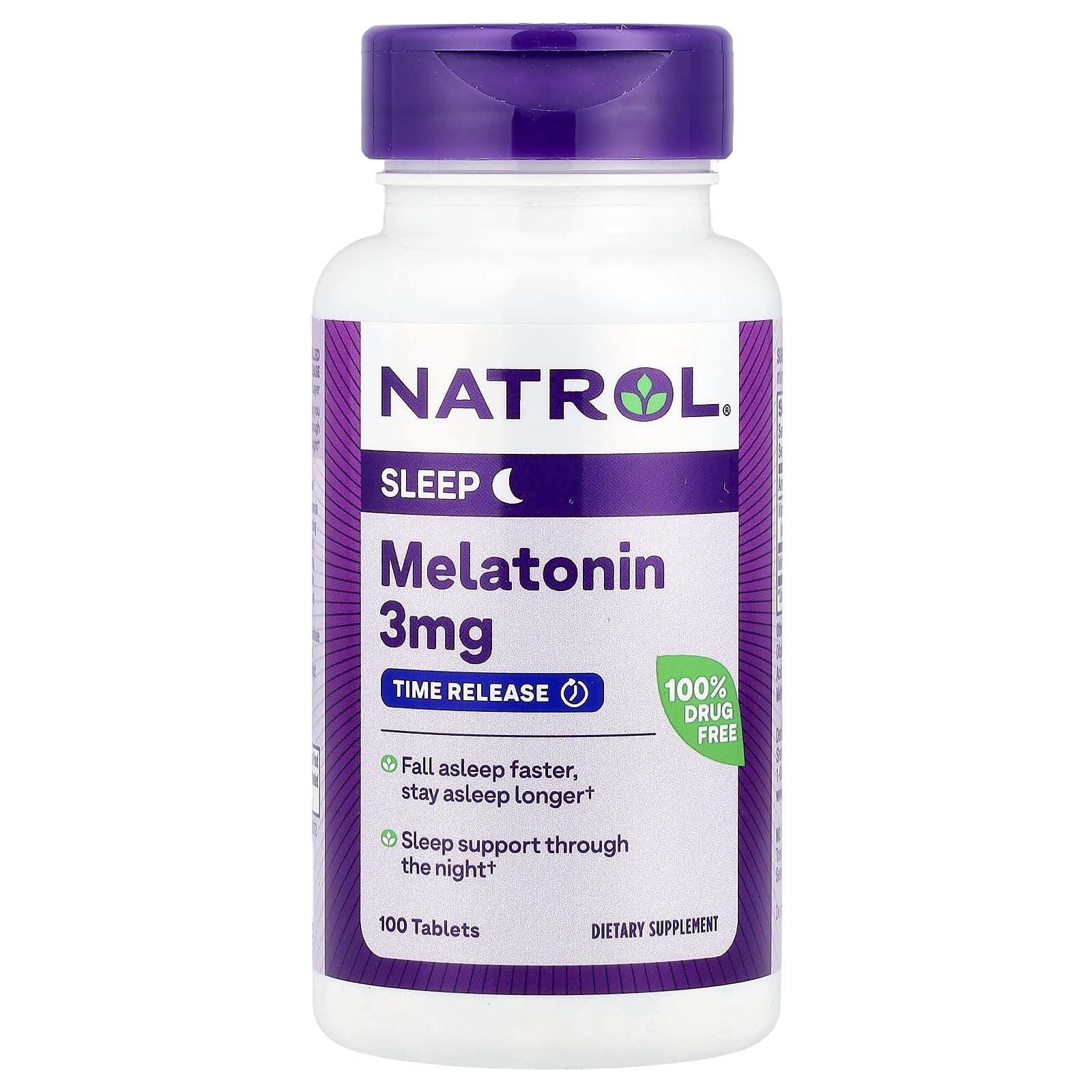 Algopix Similar Product 16 - Natrol Melatonin 3 mg Sleep Time