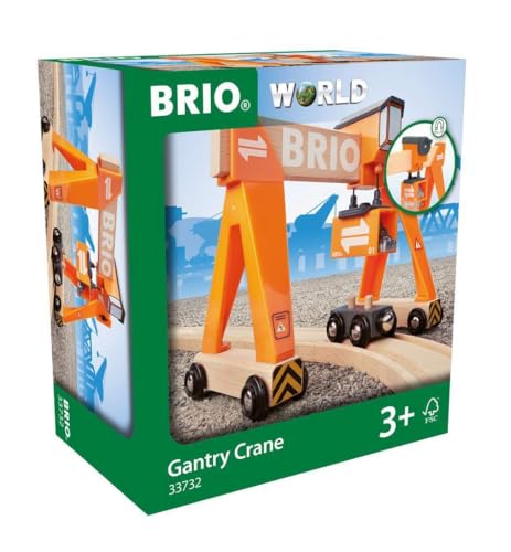 Algopix Similar Product 6 - BRIO Gantry Crane  Authentic Railway