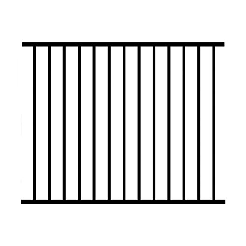 Algopix Similar Product 20 - Jerith 48 x 705 in Black Unassembled