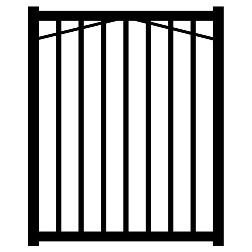 Algopix Similar Product 1 - Jerith Black 2Rail Style Single