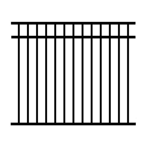 Algopix Similar Product 18 - Jerith 54 x 72 in Black Unassembled