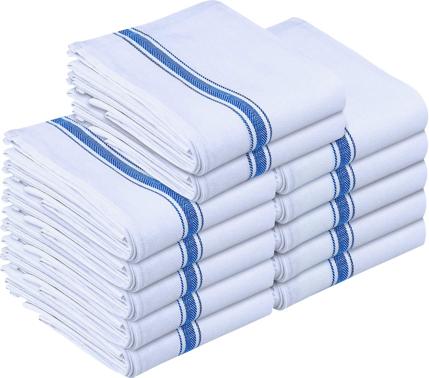 Algopix Similar Product 4 - Utopia Towels Blue Dish Towels 12 Pack
