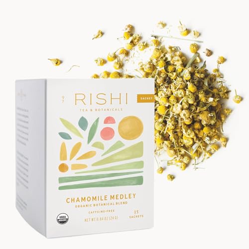 Algopix Similar Product 3 - Rishi Tea Chamomile Medley Herbal Tea 