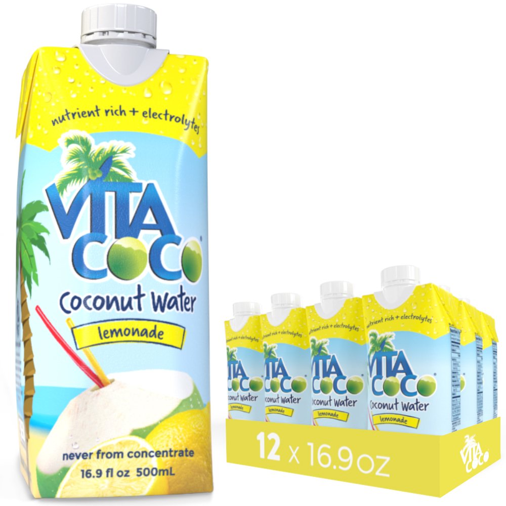 Algopix Similar Product 1 - Vita Coco Coconut Water Lemonade 