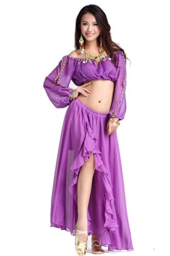 Algopix Similar Product 2 - ZLTdream Ladys Belly Dance Long
