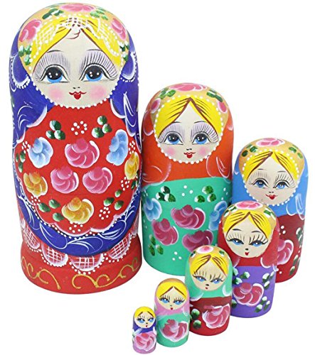Algopix Similar Product 20 - Set of 7 Pieces Beautiful Lovely Wood