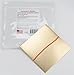 Algopix Similar Product 2 - Yellow Brass 16 Gauge Sheet - 6" x 6"