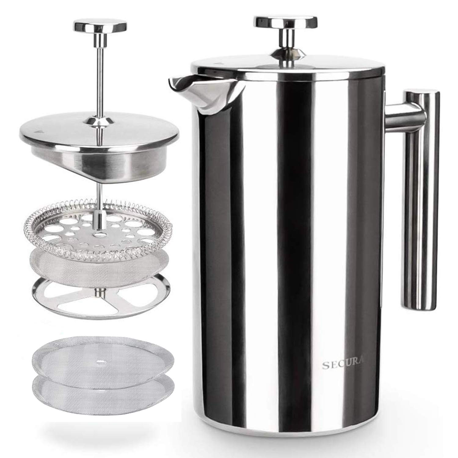 Algopix Similar Product 8 - Secura French Press Coffee Maker 304