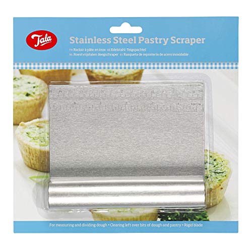 Algopix Similar Product 13 - Tala Stainless Steel Scraper, Silver