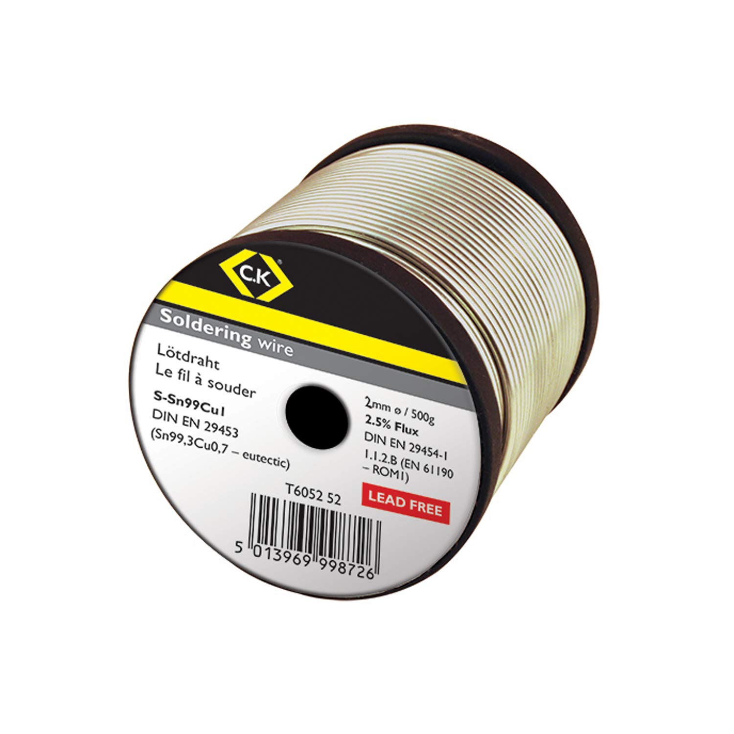 Algopix Similar Product 4 - CK T6052 52 Soldering Wire Diameter 2