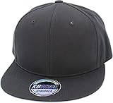 Algopix Similar Product 1 - KNW1467 BLK Classic Snapback Hat Blank