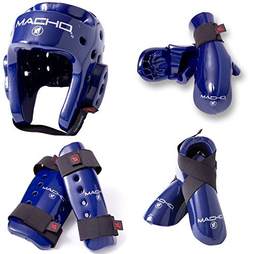 Algopix Similar Product 6 - Macho Dyna 7 piece sparring gear set