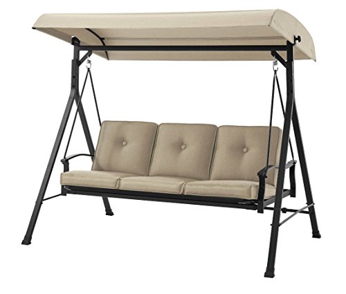 Algopix Similar Product 3 - Mainstay 3 Seat Porch  Patio Swing