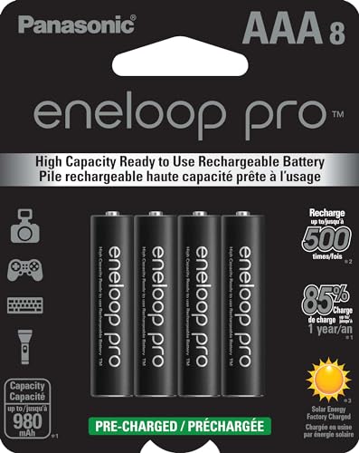 Algopix Similar Product 20 - Eneloop Panasonic BK4HCCA8BA pro AAA