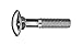 Algopix Similar Product 15 - CONNEX KL4110660 Carriage Bolts 603