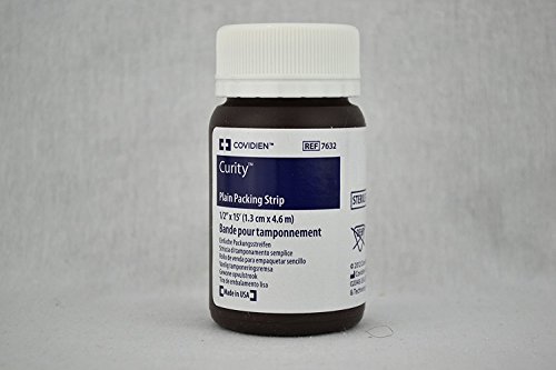 Algopix Similar Product 7 - Curity Plain Packing Strip 1/2" X 15'