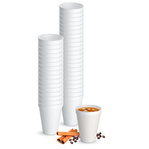 Algopix Similar Product 3 - 12 Oz Disposable Hot Cups  White