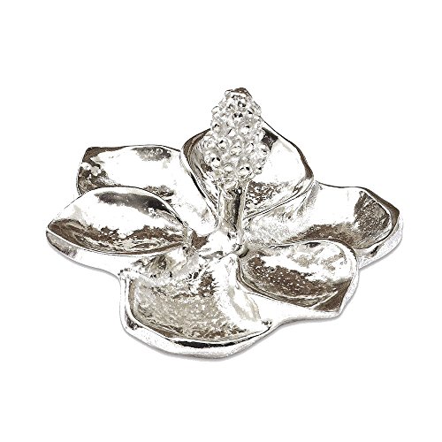 Algopix Similar Product 20 - Pewter Tiny Gardens Magnolia Ringholder