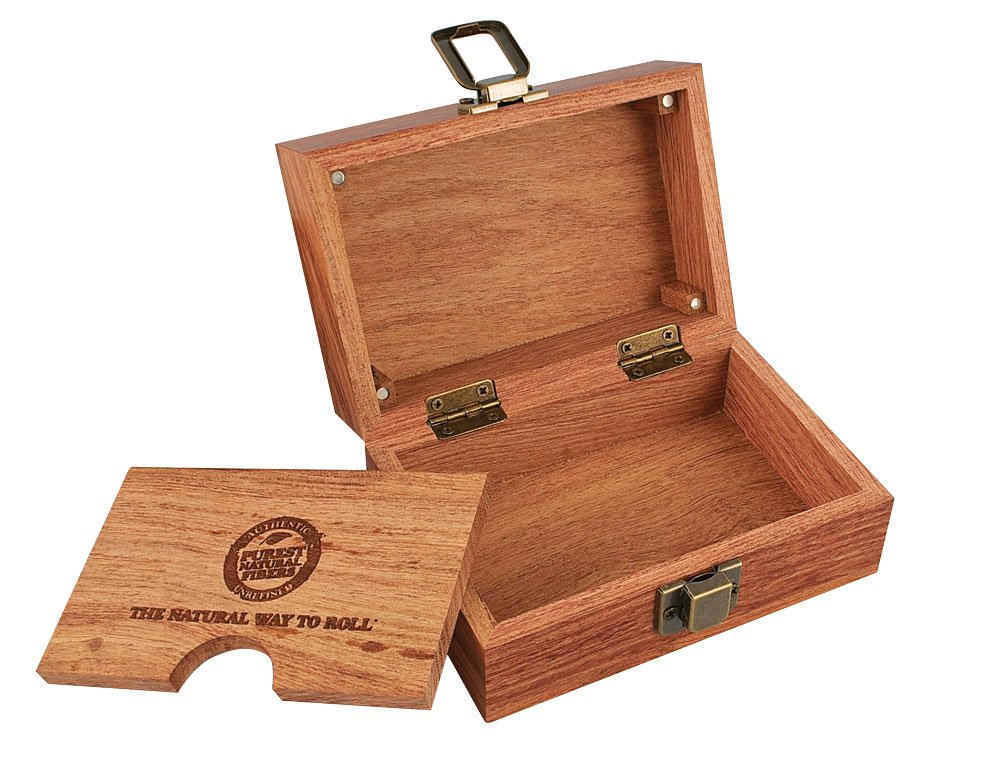 Algopix Similar Product 5 - Raw Rolling Wood Box Magnetically