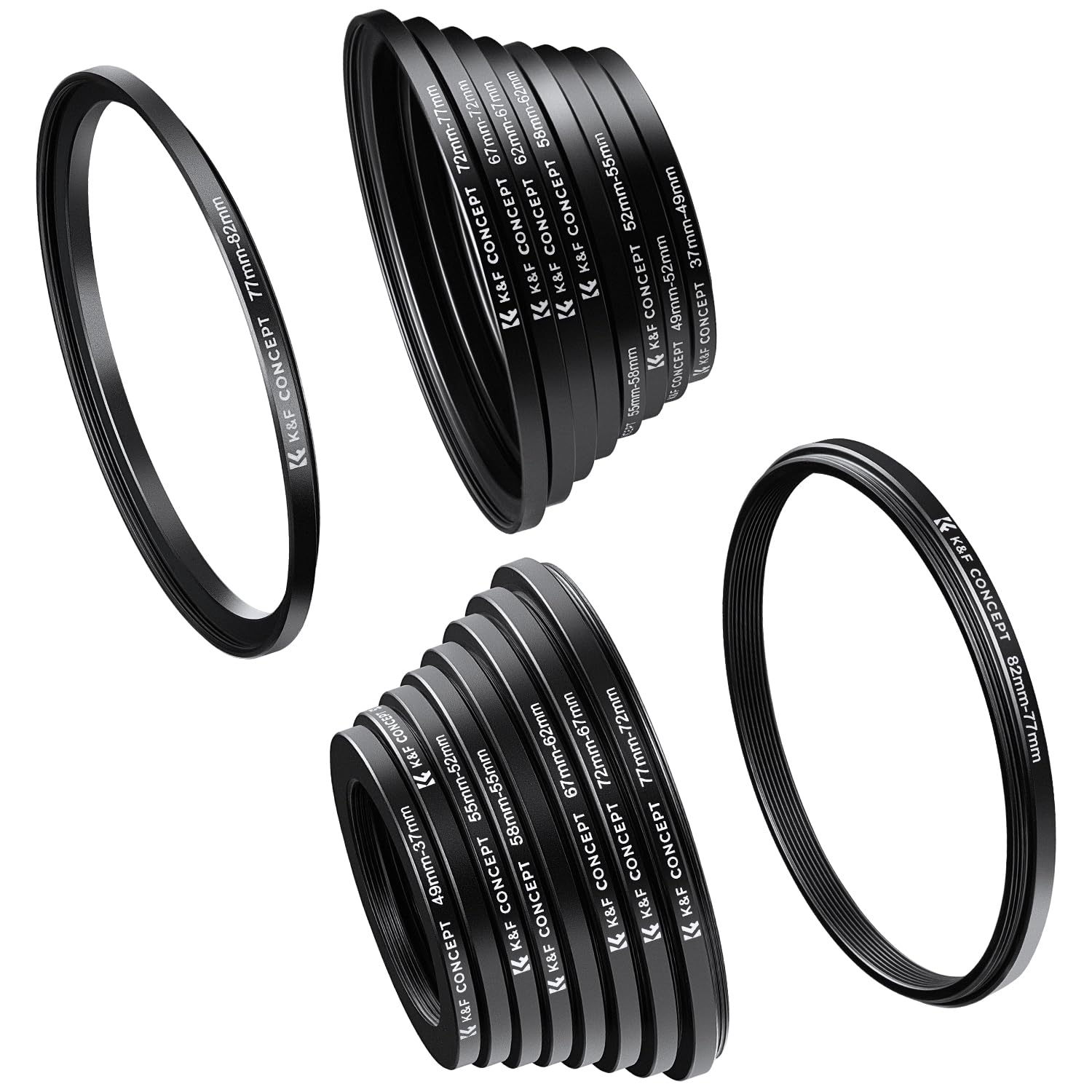 Algopix Similar Product 3 - KF Concept 18 Pieces Filter Ring