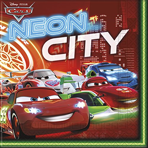 Algopix Similar Product 19 - Disney Unique Party 71740  Neon Cars
