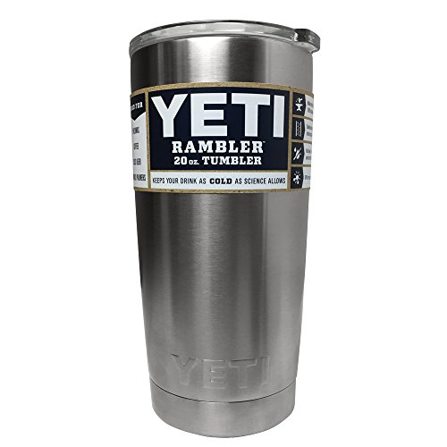 Algopix Similar Product 6 - YETI Rambler 20 oz Stainless Steel