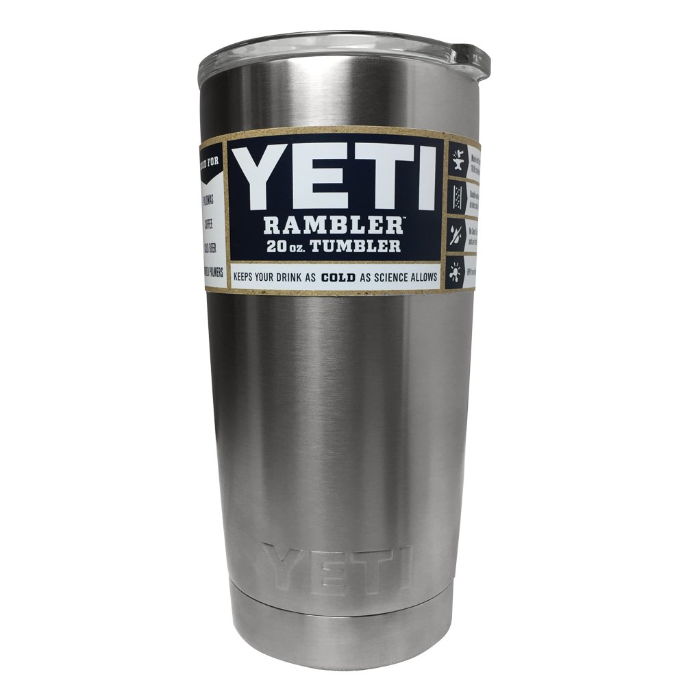 Algopix Similar Product 19 - YETI Rambler 20 oz Stainless Steel