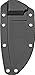 Algopix Similar Product 12 - ESEE -3 Black Sheath Without Clip Plate