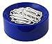 Algopix Similar Product 20 - Blue Clipwell Magnetic Paper Clip Holder