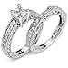 Algopix Similar Product 6 - Sterling Silver 925 Princess Cut Carved