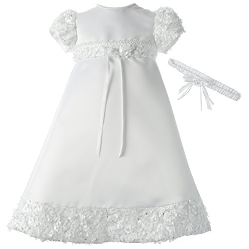 Algopix Similar Product 15 - Lauren Madison BabyGirls Newborn Satin