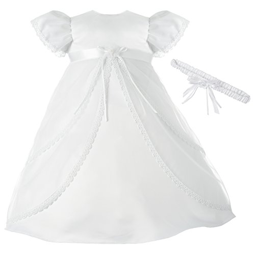 Algopix Similar Product 14 - Lauren Madison BabyGirls Newborn Sheer