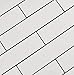 Algopix Similar Product 10 - Vogue Tile 2x8 White Subway Tile Glossy