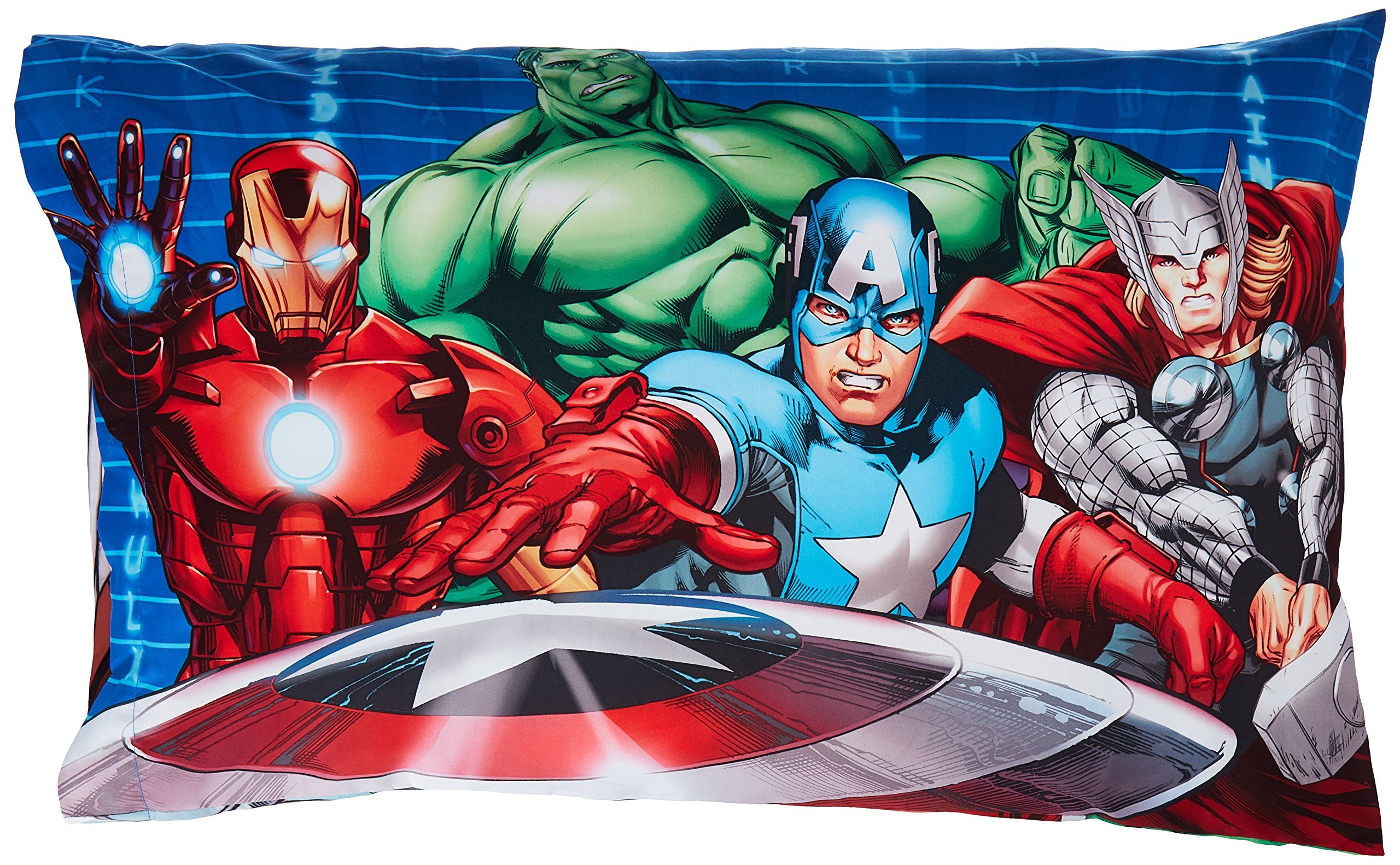 Algopix Similar Product 13 - Marvel Avengers Assemble Pillow Case