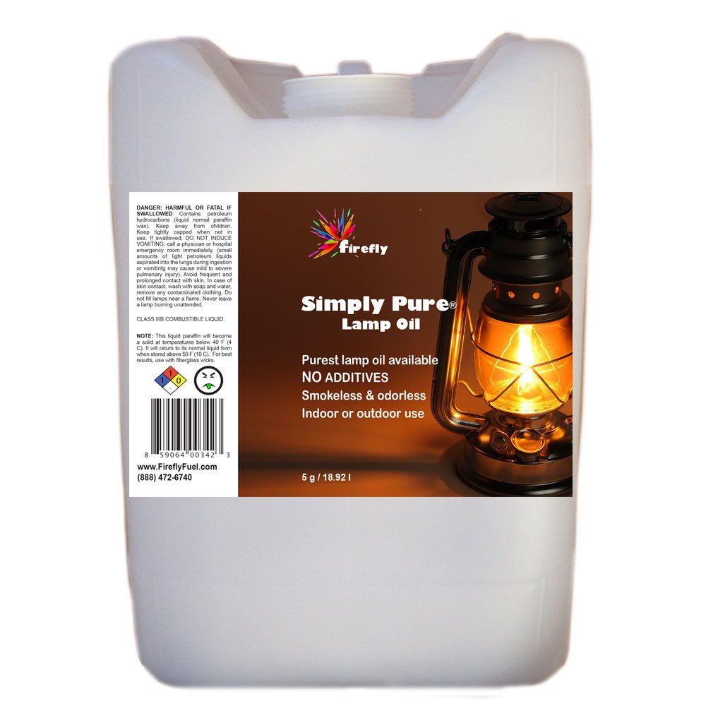 Algopix Similar Product 16 - Firefly Bulk Kosher Lamp Oil 5 Gallons