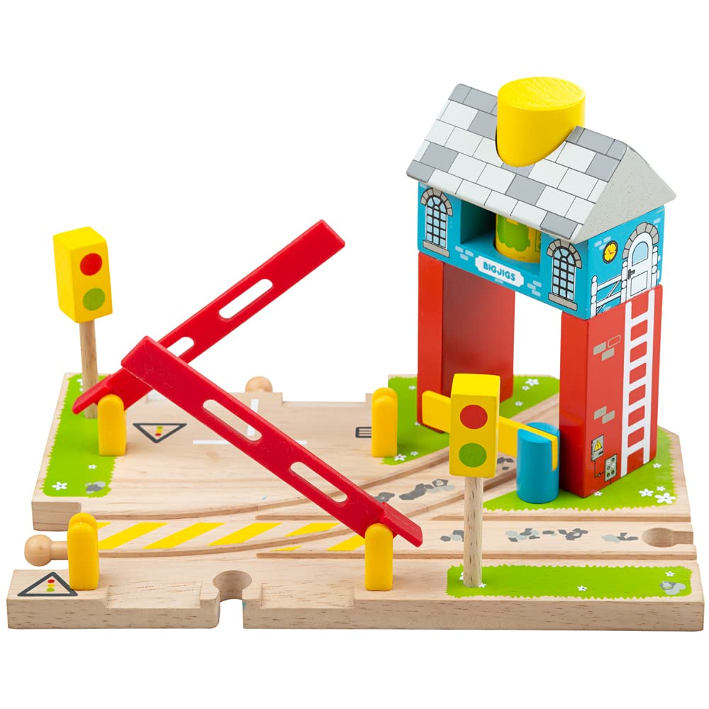 Algopix Similar Product 3 - Bigjigs Rail Wooden Signal Box  Other