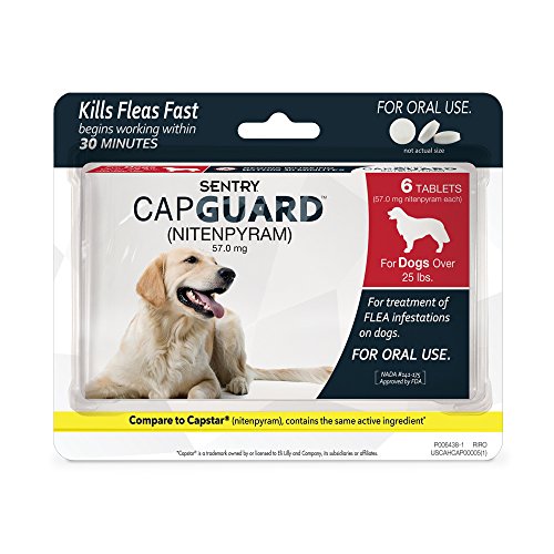 Algopix Similar Product 10 - SENTRY Capguard nitenpyram Oral Flea