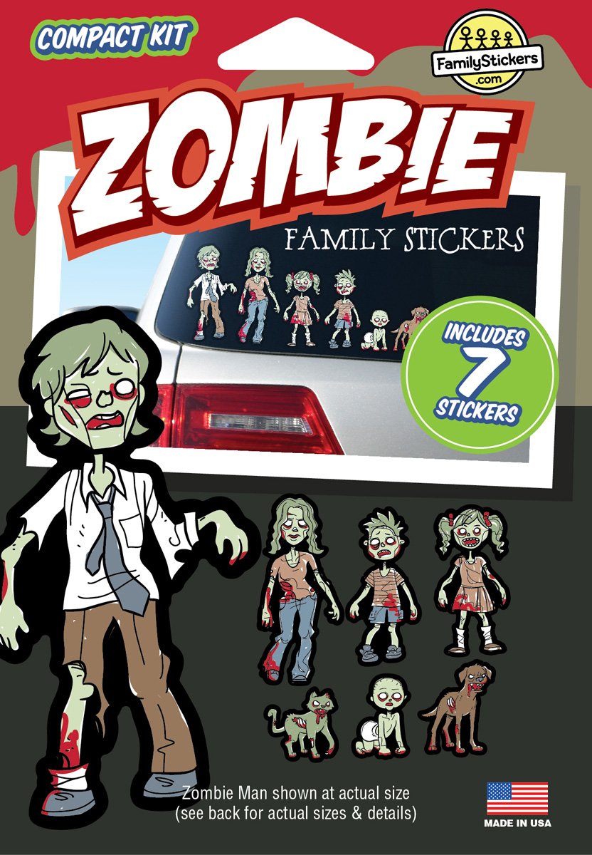 Algopix Similar Product 7 - WMI Designs 12055 Zombie Family