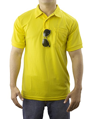 Algopix Similar Product 11 - First Class 100 Polyester ProDry Polo